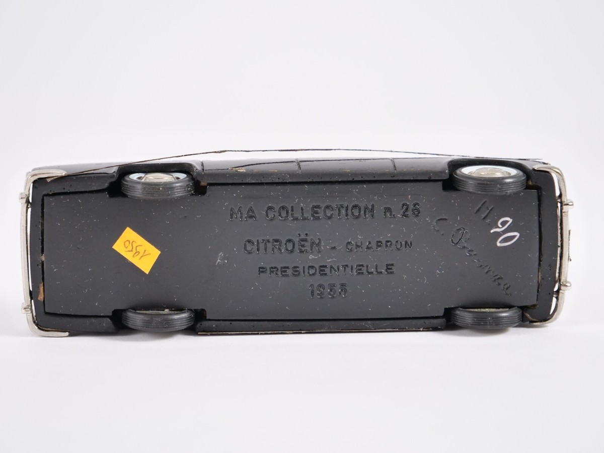 Miniature Ma Collection Suisse N°28 - Citroën 15 Chapron Présidentielle 1955, 1/43