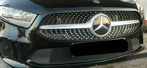 Mercedes Benz SLC Front Grille Chrome Silver Stickers/Decals - Picture 4 of 8