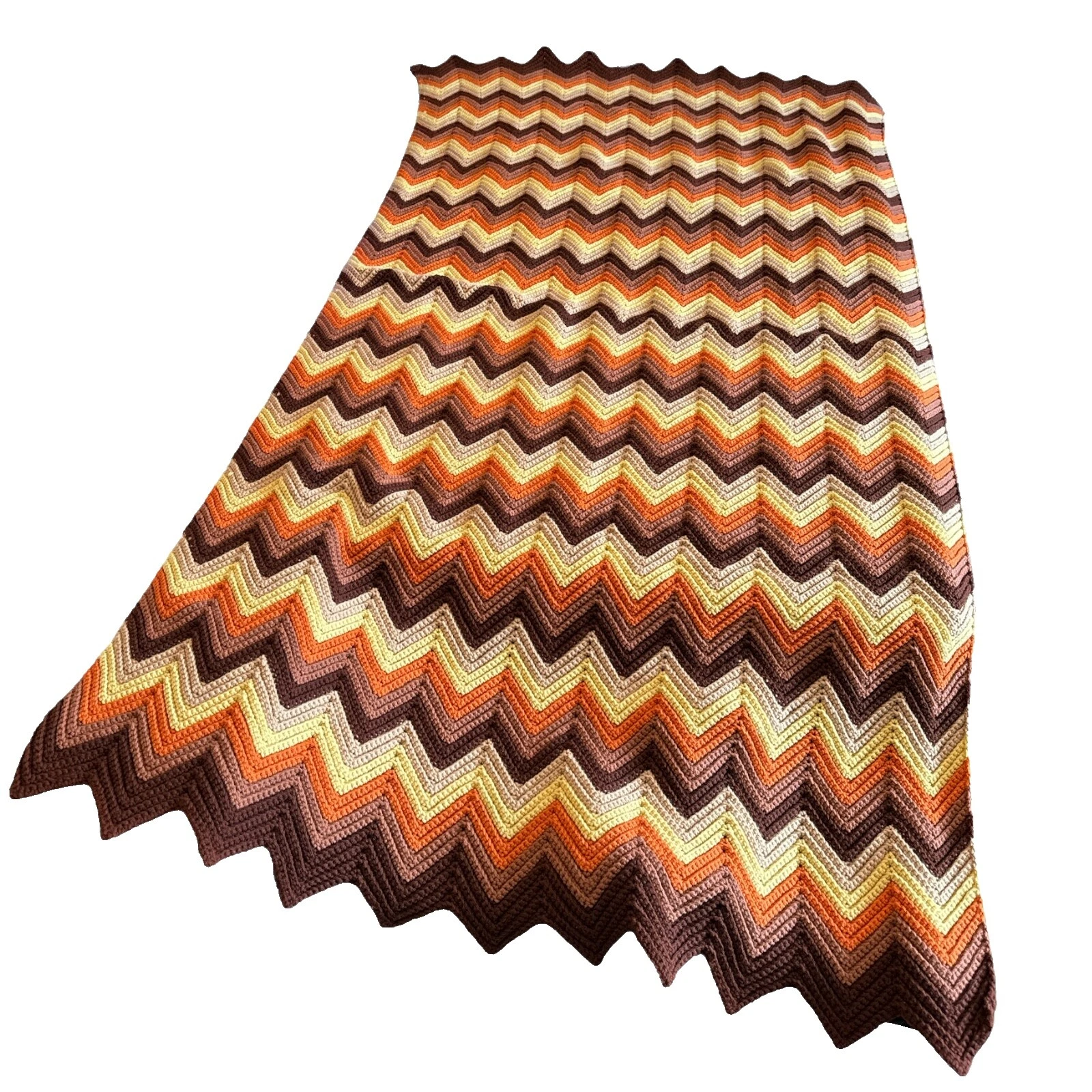 Вязаные крючком винтажные/ретро разноцветные афганцы и пледы