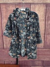 Cat  Jack Kids Black Galaxy Hooded Robe Size Small