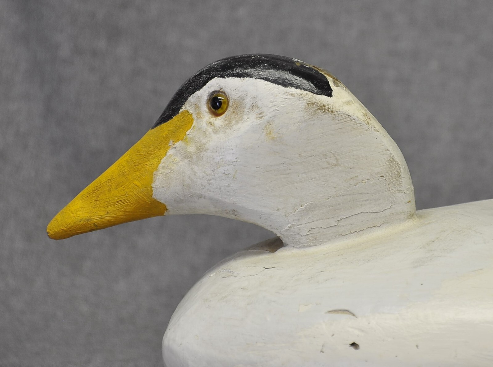 Unknown VINTAGE EIDER DRAKE duck decoy decoys FOLKY very large OP horse shoe eBay