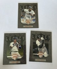 1997 Donruss Leaf Legacy Lot of 3 Baseball Cards Bonds Sosa Thomas (Z2)