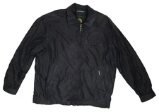 Weatherproof Zip Up Jacket Men's Large Dark Blue Jacket