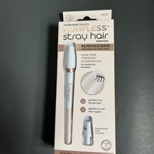Finishing Touch Flawless Stray Facial Hair Remover New Tweezer Alternative NEW 
