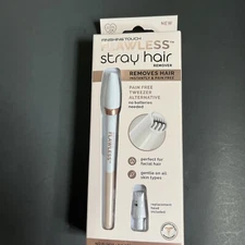 Finishing Touch Flawless Stray Facial Hair Remover New Tweezer Alternative NEW!
