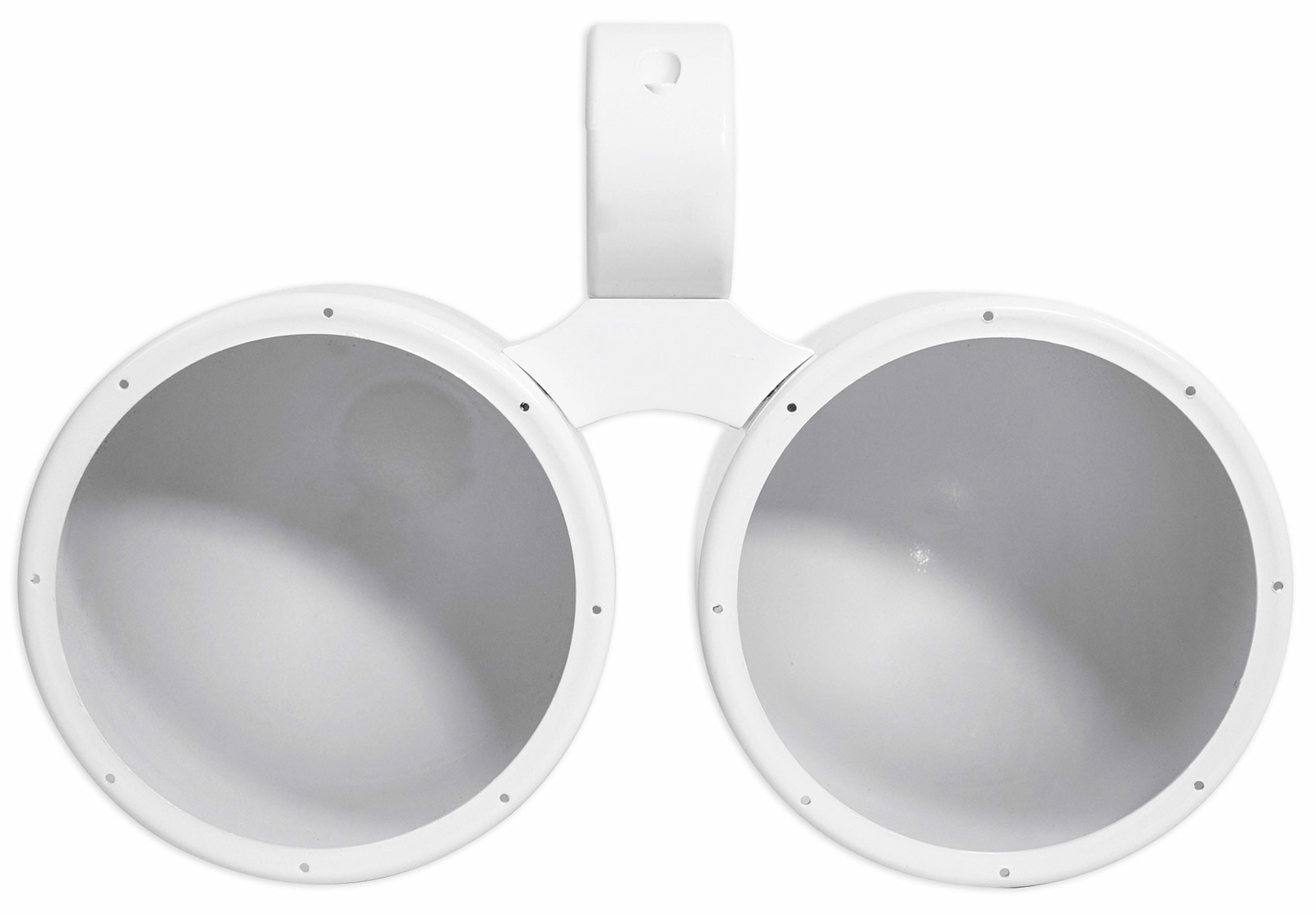 Rockville DMAC80W Dual 8 Белых алюминиевых динамиков для вейкбординга чехлы