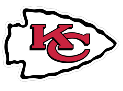 NFL Football Kansas City Chiefs 8''x4.5'' Indoor/Outdoor Flexible Vinyl Magnet