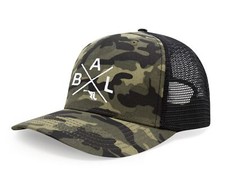 Baltimore BAL Hat for Men and Women – Snapback Trucker Baseball Cap (Camouflage)