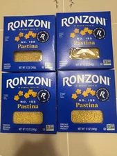 Lot 4 - Ronzoni Pastina 155 Star Shaped 12 oz Boxes Best By Dec 31, 2026 - NEW