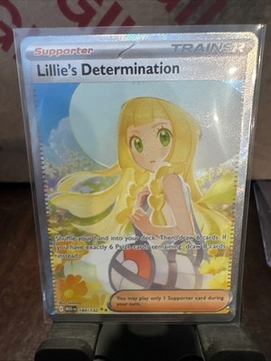 Lillie's Determination 184/132 Me01: Mega Evolution Holo