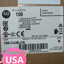 100-C43EJ10 Allen-Bradley Contactor, 24v DC Coil