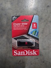 SanDisk Cruzer Glide 8GB USB 2.0 3.0 Compatible Flash Drive