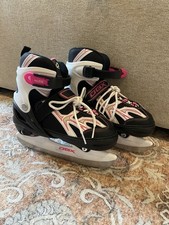 DBX Kids Ice Skates Size 1 4 Adjustable