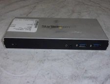 StarTech USB3SDOCKDD Port Replicator Docking Station USB DVI SEE NOTES