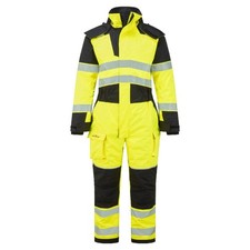 Portwest PW3 Modaflame Rain+ Hi-Vis Multi-Norm FR Winter Coverall Flame FR516