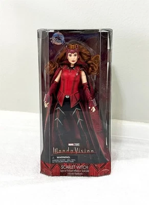 Disney Store Scarlet Witch Marvel Studios WandaVision Special Edition Doll NIB - Image 1 of 4