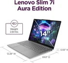NEW Lenovo Slim 7i Aura Edition 14” OLED Laptop Copilot+ Intel Core Ultra 7 16GB