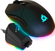 Blaze Pro Rechargeable Wireless Gaming Mouse with Charging Dock RGB - New Versio