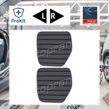 2x ORIGINAL® Topran Pedalbelag, Bremspedal für Renault MEGANE III Grandtour
