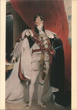 Royalty King George IV Coronation Robes,Sir Thomas Lawrence Men Vintage Postcard