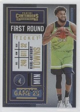 2020-21 Panini Contenders First Round Ticket 8/149 Karl-Anthony Towns #67 13ph