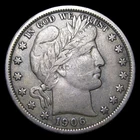 1906-O Barber Half Dollar Silver ---- Nice Coin ---- #PP542