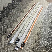 Lot of 6 Martial Arts Tae Kwon Do Karate Judo Used Belts 00