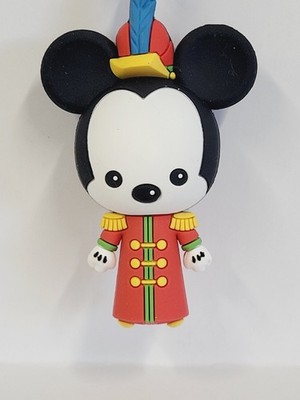 3D Foam Figural Key Chain Clip Monogram Disney Series 18 Band Leader Mickey