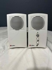 Computer Speakers Labtec LCS-1012 Amplified SpaceSavers Left Right