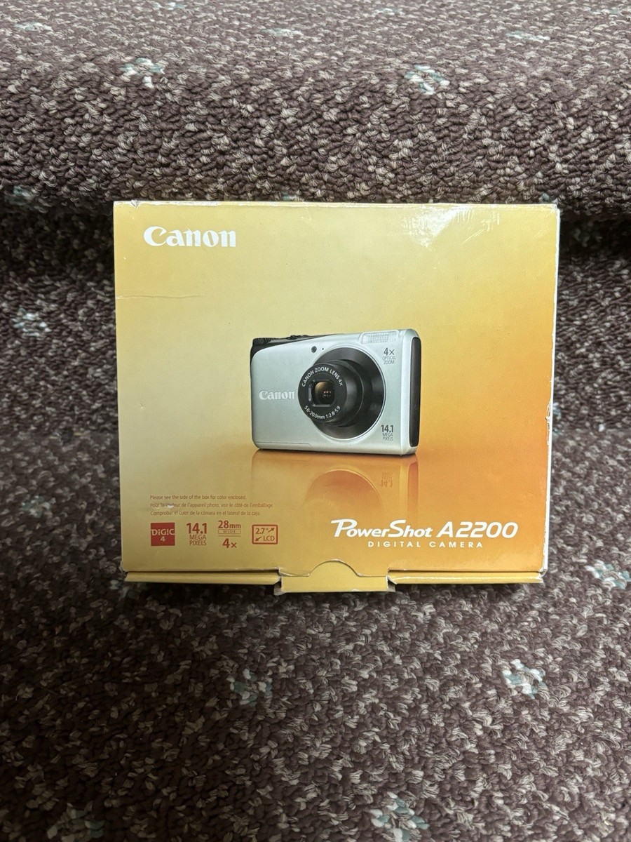 Canon PowerShot A2200 14.1 MP Digital Camera - Red for sale Canon PowerShot A2200 14.1 MP Digital Camera - Red for sale