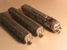 rame voyageurs BUDD/HO JOUEF 8701 5498 5499/RAME BANLIEUE 3 ELEMENTS