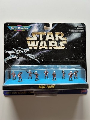 Star Wars Rebel Pilots Micro Machines Mini Figures Galoob OVP NIB Vintage