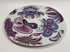 BERNARDAUD Limoges - Rare Plat de Service Collection POP - Design 1960/1970