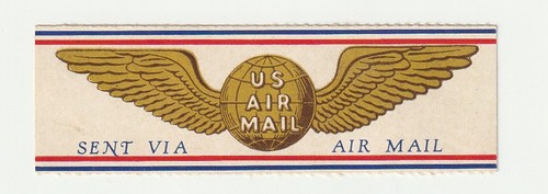 USA 1931 airmail label