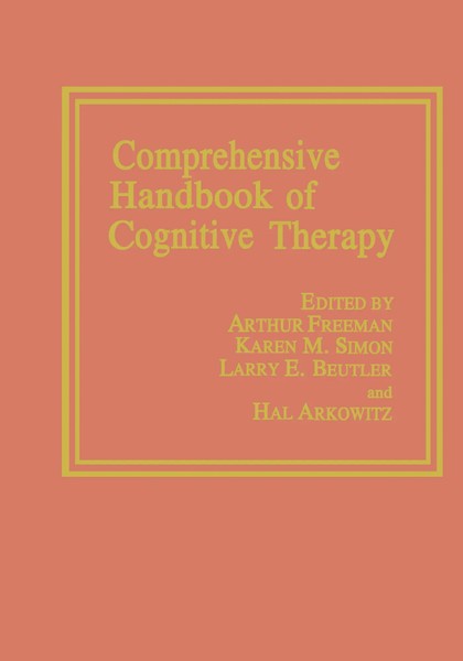Hal Arkowitz (U. A.) | Comprehensive Handbook Of Cognitive Therapy | Buch (1989)-image