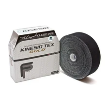 Taping - Elastic Therapeutic Athletic Tape Tex Gold FP - Bulk Roll - Black – ...