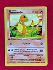 POKEMON CHARMANDER FIRST EDITION SHADOWLESS BASE SET 46/102 GREAT CONDITION