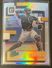 2022 Panini Optic SILVER HOLO Rated Prospect #RP-3 HENRY DAVIS Pirates RC A5