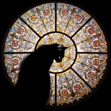 Cathedral Cat - 372 Piece Wooden Jigsaw Puzzle