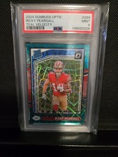 2024 Donruss Optic Ricky Pearsall Teal Velocity Psa9