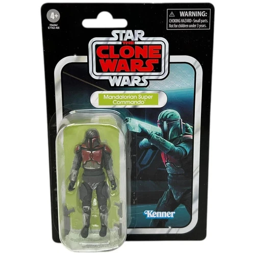 Star Wars Vintage Collection Mandalorian Super Commando 3.75" Figure New VC243