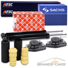 ATEC 2x STO�D�MPFER +SACHS DOMLAGER +FEBI PROTECTION-KIT HINTEN F�R BMW X3 E83