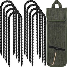 Trampoline Stakes Anchors High Wind Heavy Duty Tent Stakes 12 Inch Ground Anchor