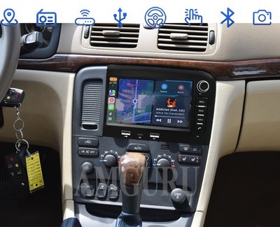 7'' Autoradio  für Volvo S80 1998-2006 Carplay WiFi BT Android Auto GPS FM 2+64G