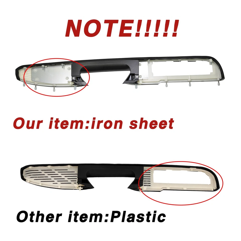 Manija del reposabrazos de la puerta del lado izquierdo del conductor delantero para modelos 10-14 seleccionados de Chevrolet/GMC Foto 3 de 4
