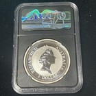 1998 MS 69 1 One Oz Silver Kookaburra Re-Issued In 2012 NGC Perth Mint!! — photo 2