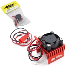 NEW Yeah Racing YA-0461RD Aluminum 380 Motor Heat Sink w/ Cooling Fan Red