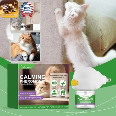 Effective Pet Mood Care Kit for cats comforts estrus and anxiety fast  