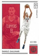 2018-19 Panini Encased #48 Danilo Gallinari /99 - BSK