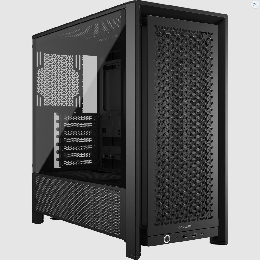 Игровая приставка Corsair Frame 4000D Schwarz Midi Tower ATX Gaming Gehuse 16790₽